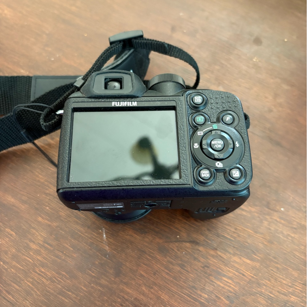 Fujifilm FinePix S1500 10.0MP 12x Zoom Bridge Digital Camera Black Tested - Picture 7 of 9